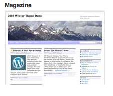 Weaver Magazine Subtheme