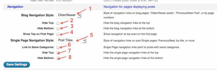 weaver post navigation