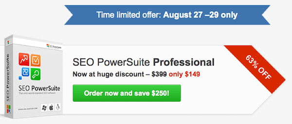 SEO powersuite sale